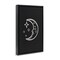 Stupell Industries Moon & Stars on Black Framed Floater Canvas Wall Art Design by JJ Design House LLC